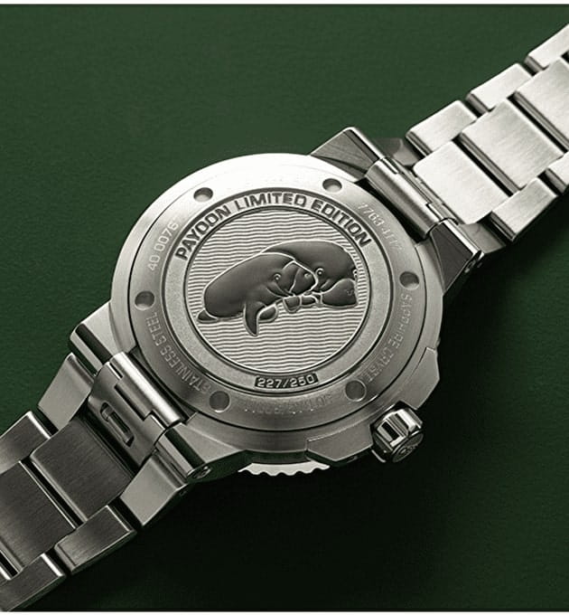 Оригинальные часы Oris Oris Aquis Payoon Limited Edition 01 400 7763 4117-Set механические калибр механизма oris 400 общий вид